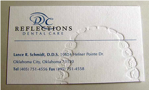 dentists business card