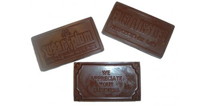 chocolate business cards