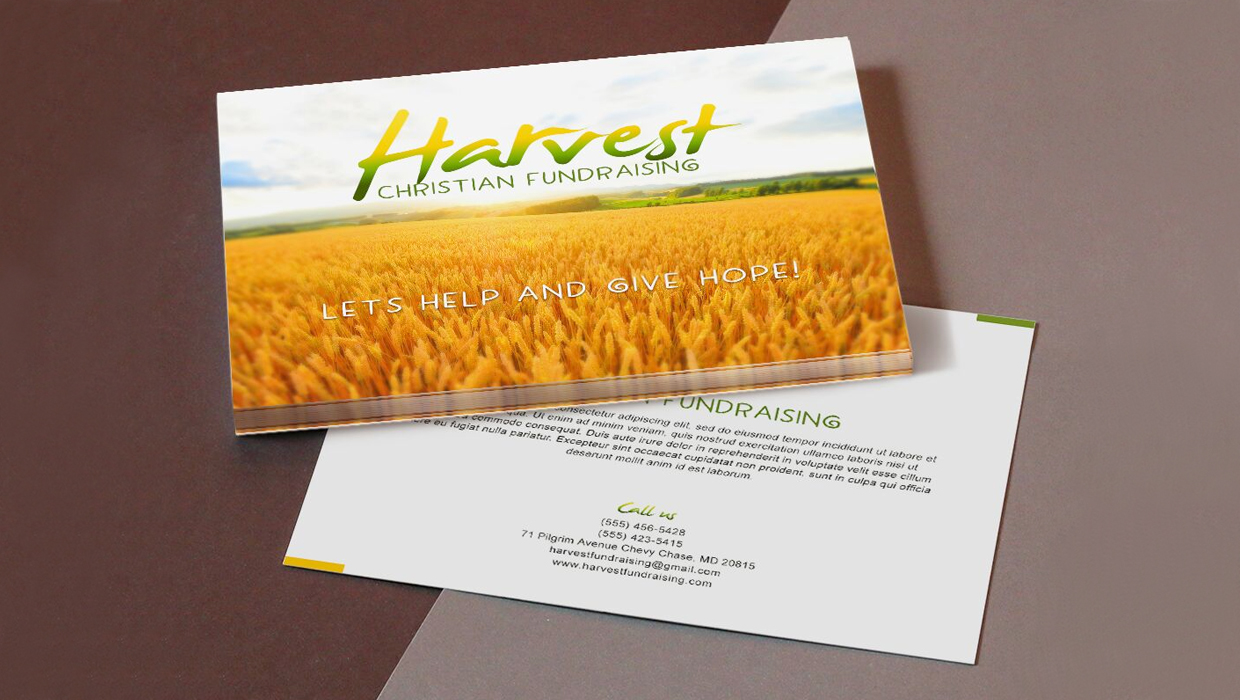 Send a sample of your postcards to gauge the effectiveness of the campaign. Church postcards for fundraising