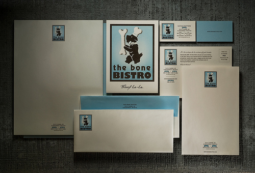 Bone Bistro Letterhead package