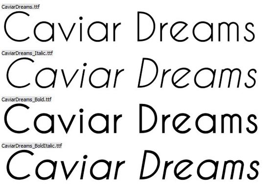 20 Free Fonts for Fabulous Business Cards - Caviar Dreams