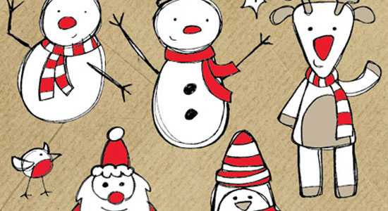 Best Free Christmas Vectors for Holiday Design  PrintPlace