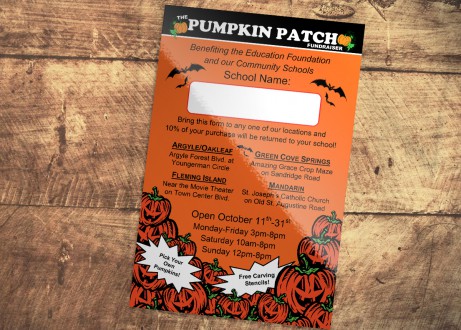 Pumpkin Patch Halloween Flyer