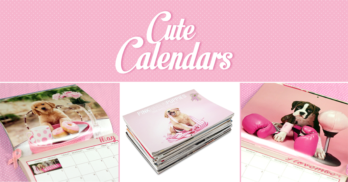 Calendar Printing with cute puppies