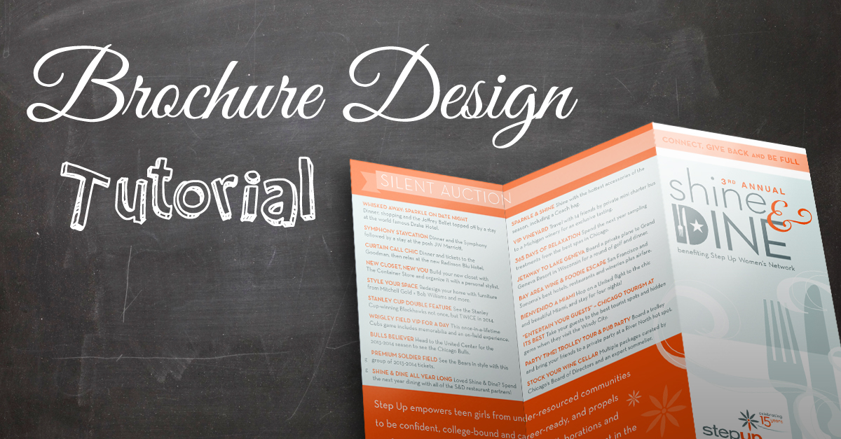 How to Create a Design Brochure: A Video Tutorial