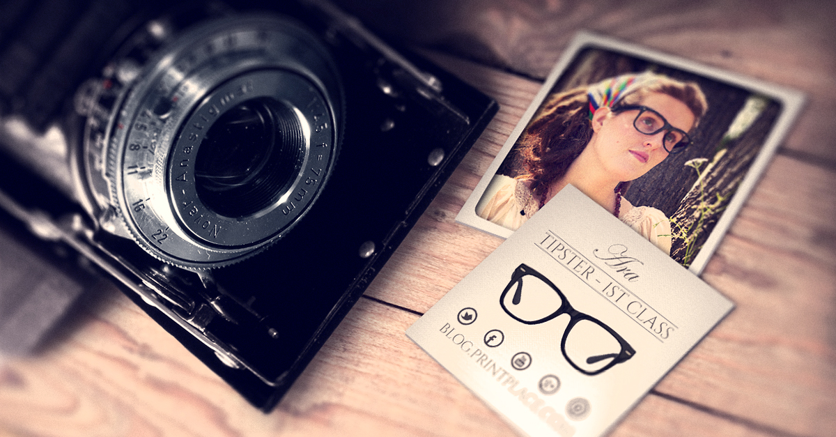 Polaroid Business Cards