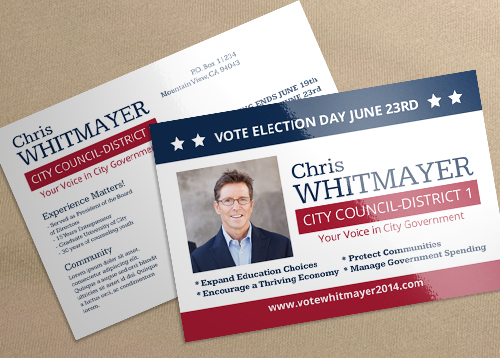 political postcards templates