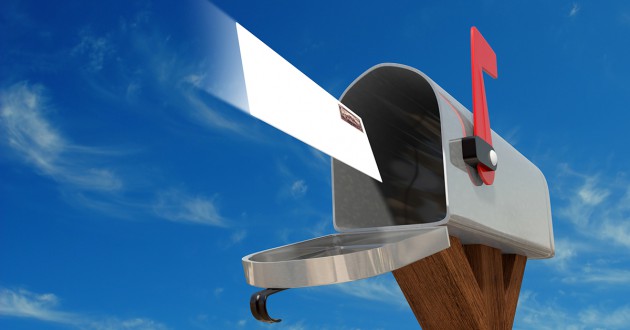 Direct Mail in Mailbox