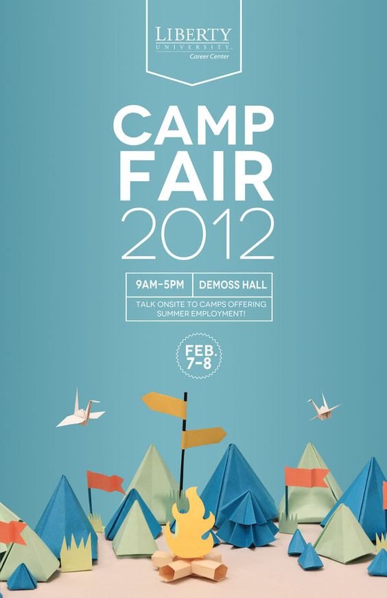 Liberty University Career Center poster