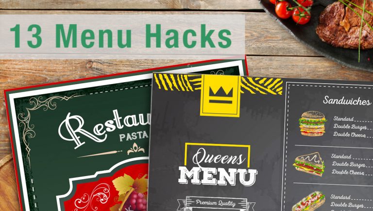 13 Menu Hacks Your Bar or Restaurant Can Use to Drive Sales