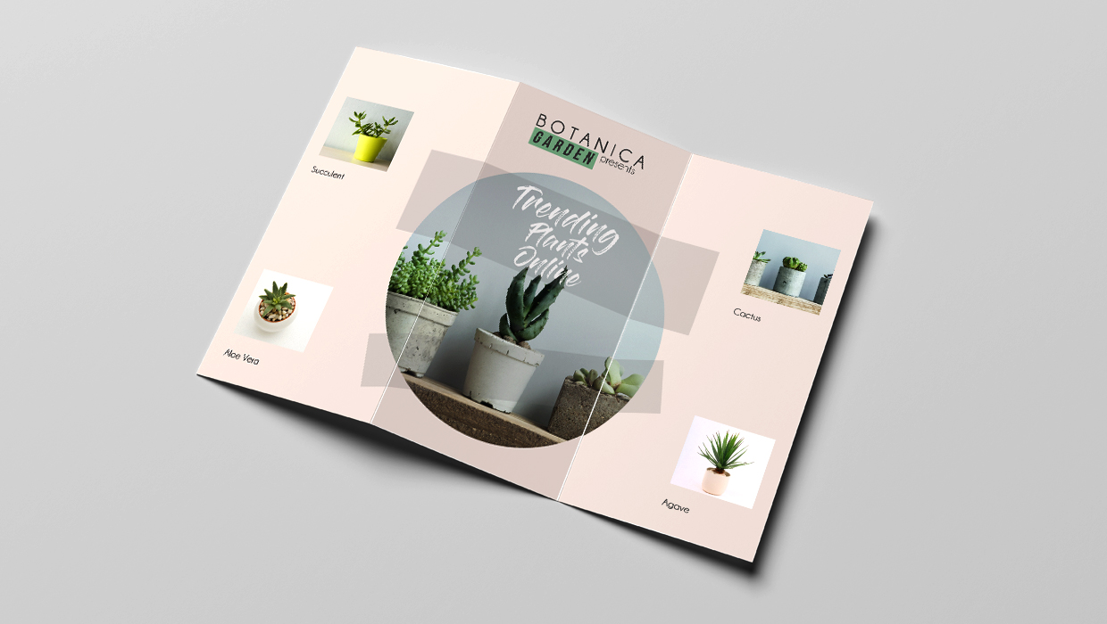 Simple brochure design example