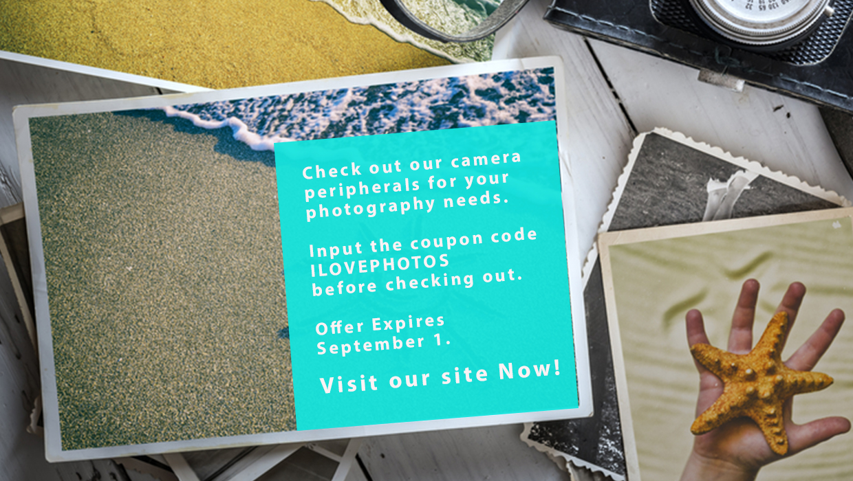 Digital photography promotion postcard