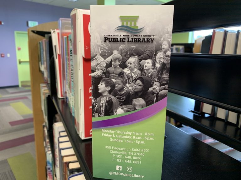 Clarksville-Montgomery Library brochure