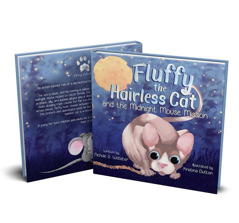 Fluffy the Hairless Cat by Nichole G. Webster. 