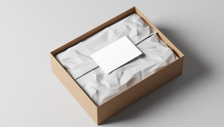 Sample Box Packaging with Gift Wrapping