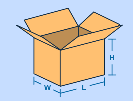 how to measure a box