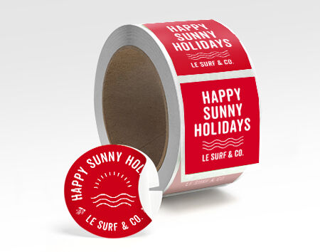 Holiday Business Stickers