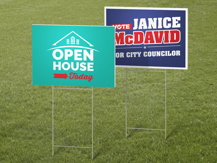 Political Yard Signs