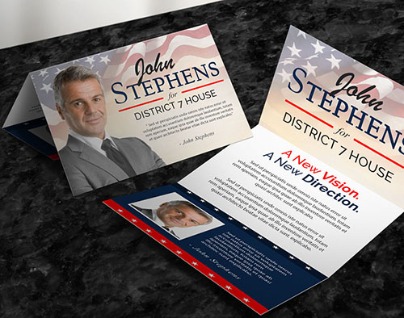 Political Folded Postcards