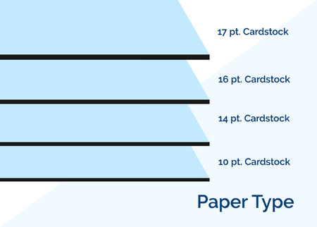 custom postcard paper types