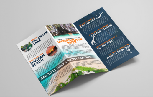 types of travel brochures