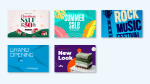 Pick your promotional campaign