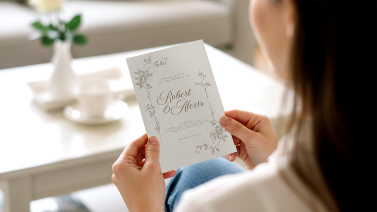 Standard Invitation Size Guide