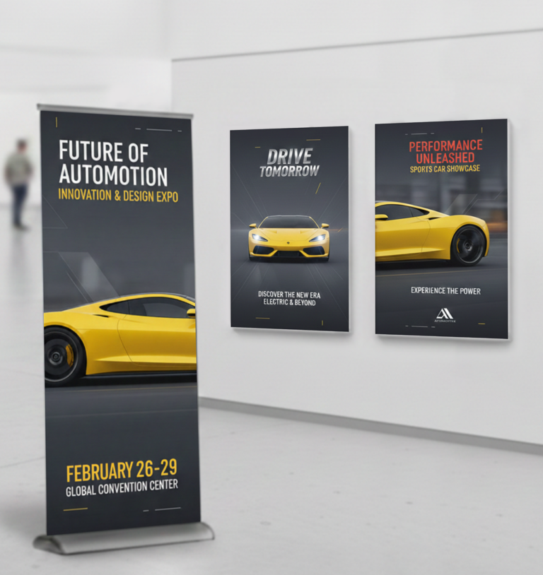 banners vs posters