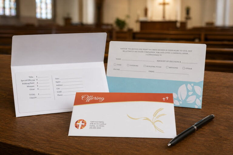 church envelopes