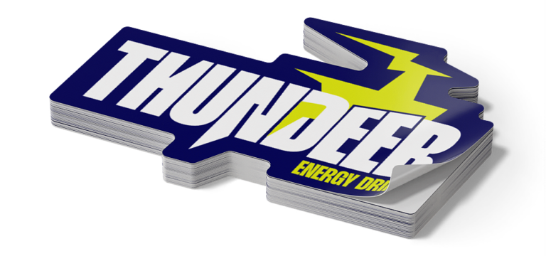 die-cut stickers