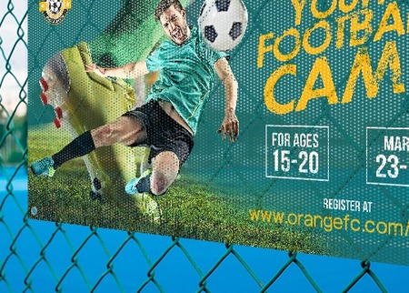 mesh banners